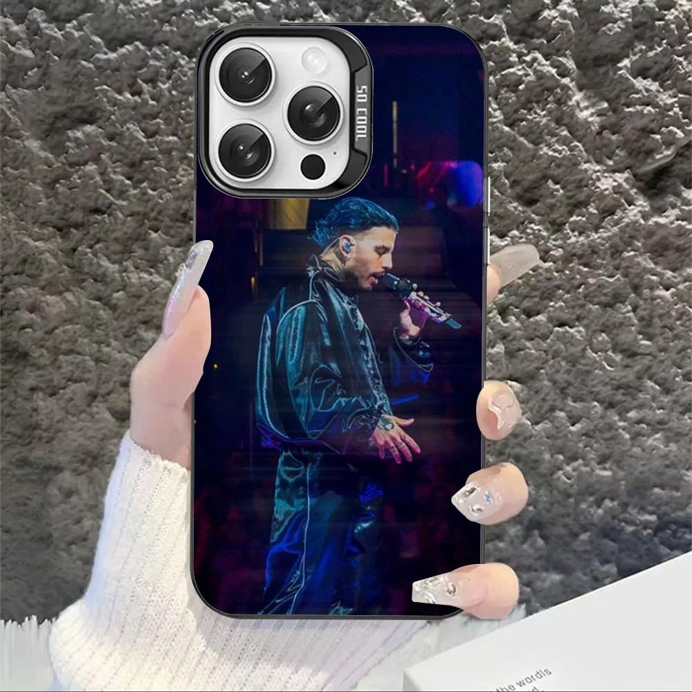 

Rap Singer Rauw Alejandro Phone Case For IPhone 16 15 14 13 12 11 Pro Max X XR XSMAX 8 7 Plus Matte Shockproof Back Cover iPhone 14