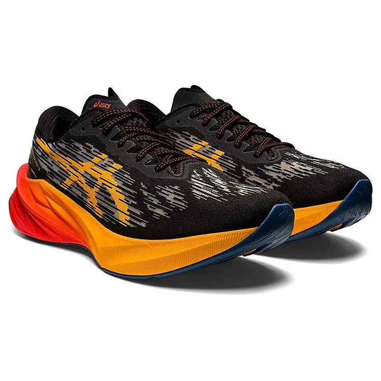 Asics Novablast 3 Black Orange Men Sneakers 1011B458-001