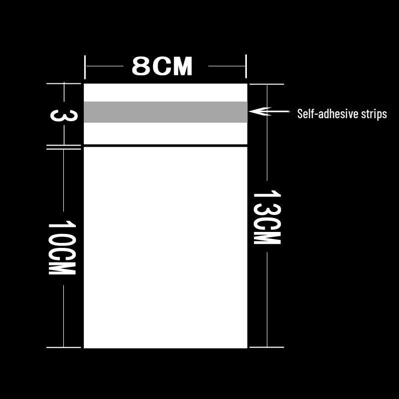 Transparent Self-Adhesive Plastic Bag for Packaging