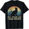 Funny Cat Retro Vintage T-Shirt