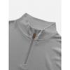 Men's Half-Zip Stand Collar Knit Pullover Casual Sweatshirt.