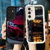 Handyhülle für Samsung Galaxy A17 A16 A15 A14 A13 Blau Rot Auto für B-Bmwes A56 A36 A26 A55 A35 A25 A54 A34 A24 A53 A33 A23 A07 A