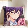 DDLC Anime Girl Y-Yuri Pillow Case Print Pillow Cover For Sofa Bedroom Home Decor Kawaii Cushion Cover