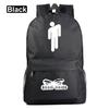 (Negro) Mochila Billie Eilish Gran Capacidad Bolso Escolar Exteriores Viajes Ocio Bolsa de Regalo