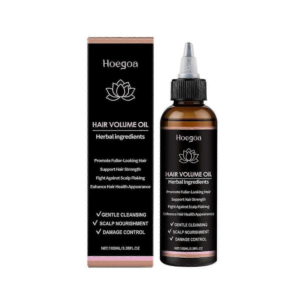 Herbal Hair Care Growth Oil, Nourishing Scalp, Fuller-Looking, Fighting Against Scalp Flaking, Gentle, Lightweight for All Hair Types