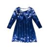 Girls' Princess Dress - Long Sleeve A-Line T-Shirt Dress Christmas Day