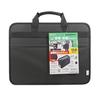 Sanwa Supply Easy PC Carry Bag (15.6-inch Wide, Lockable) BAG-BOX2BK3 Black