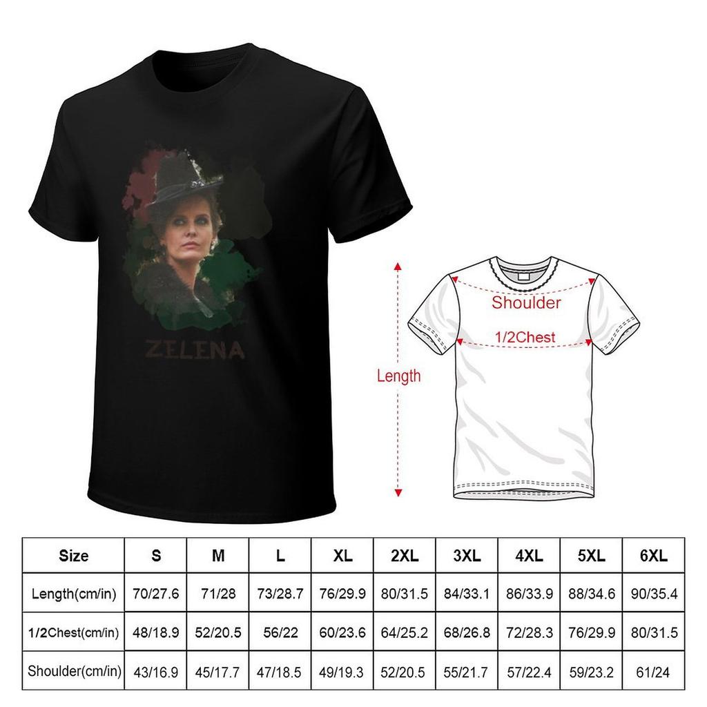 Zelena - Wicked Witch - Ouat T-Shirt Graphic T Shirts Anime T Shirts Graphic Tshirt Men