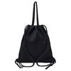 MLB Retro Print Fashion Cotton Backpack Regular Unisex Couple Unisex backpack Black 3ABKH015N-50BKS