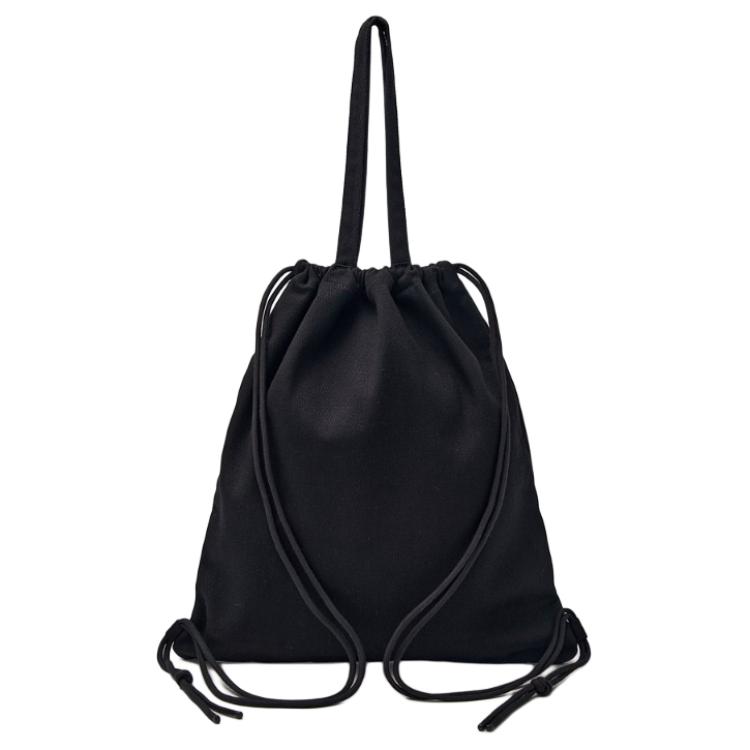 MLB Retro Print Fashion Cotton Backpack Regular Unisex Couple Unisex backpack Black 3ABKH015N-50BKS