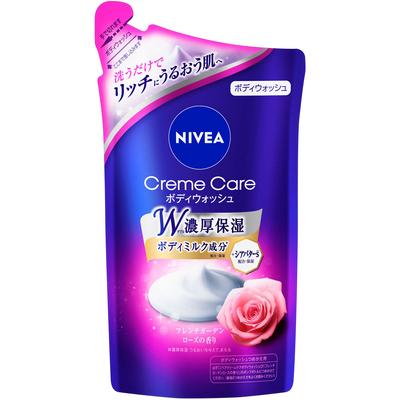 NIVEA CREAM Care Douchegel French Garden Roosgeur Navulling 360 ml Persoonlijk Middelgrote Prijsklasse Douchezeep Persoonlijk Middelgrote Prijsklasse