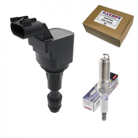 1  B062 Ignition Coil + 1 Platinum Spark Plug 4513 For Chevrolet Equinox