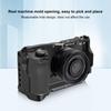 Für Sony A6700 PULUZ Metall-Kamerakäfig Stabilisator Rig (Schwarz)