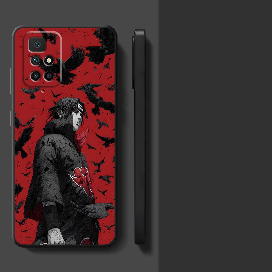 

Black Soft Phone Cover Case for Xiaomi Redmi 13C A4 A1 A2 Plus 9 A5 A3 K40 K80 Pro 12C 14C 10 Comic Uchiha Itachi Redmi 9A