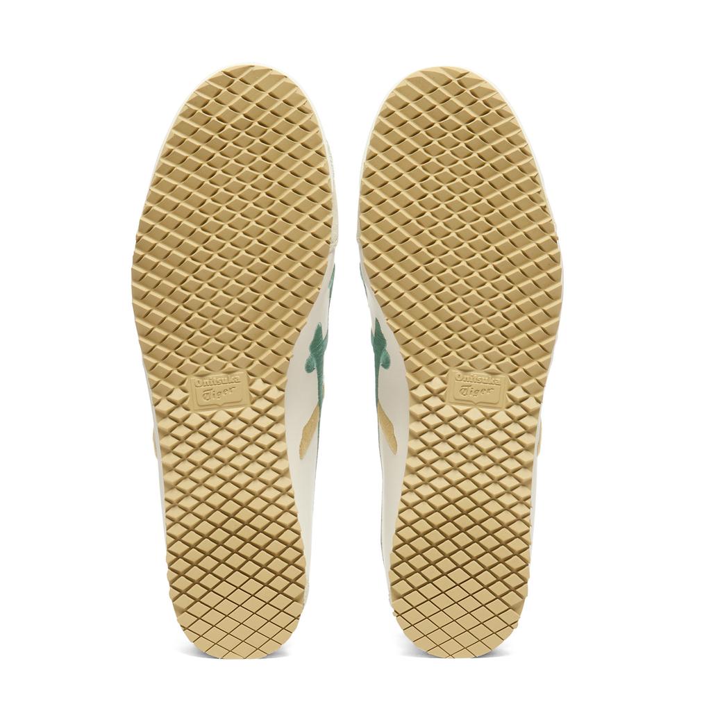ONITSUKA TIGER Mexico 66 Nm Comfortable Fit Low-Top Lifestyle Sneakers Unisex Sneakers Off-White Green 1183C320-104