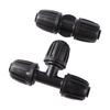 DN16mm Pipe Locked Connector 1/2'' Pipe Tee Straight Elbow End Plug Lock Nut Joint Home Kitchen Balcony Faucet Water Stop Valve