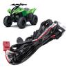 Double Color High Low Beam Wiring Harness Dual Relay 30A   14AWG   Cable Harness for Off Road Vehicles SUV Pickup Trucks Motorcycles