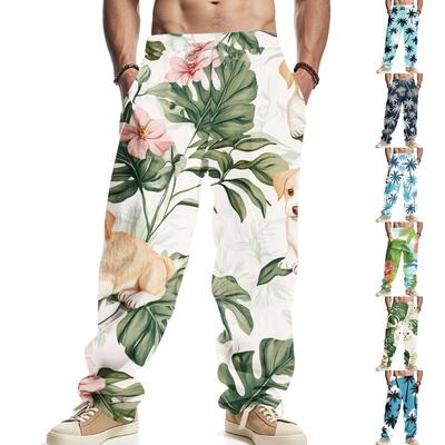 Hawaiian Men's Printed Casual Pants