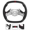 Custom Carbon Fiber Steering Wheel Nappa Perforated Leather Fit for Chevrolet Corvette C8 2020+