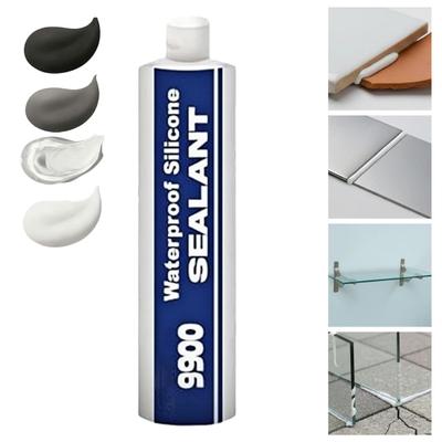300G Sellador Estructural Super-Adhesivo Multiusos Impermeable Resistente a la Intemperie Techo Baño Azulejo Adhesivo Sellador Multisuperficies