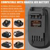 Black&Decker 20V Akülü Aletler için Pil Adaptörü Makita 18V Li-ion Pil Dönüştürücü Black&Decker 20V Matkap için Dönüştür