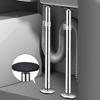 Undermount Sink Support System 2Pcs Adjustable Stainless Steel Brackets Perfect for Kitchen and Bathroom Applications