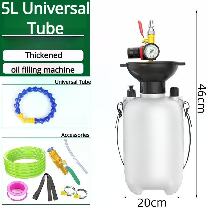 2026 Car Brake Fluid Injector 5L Or 8L Oil Change Tools Automotive Engine Gear Oil Brake Fluid Reservoir Replacement Syringe 5L Thickened