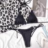 Maillot de bain femme Sexy Bikini Micro Bikini ensemble noir femmes maillots de bain maillot de bain maillots de bain Biquini