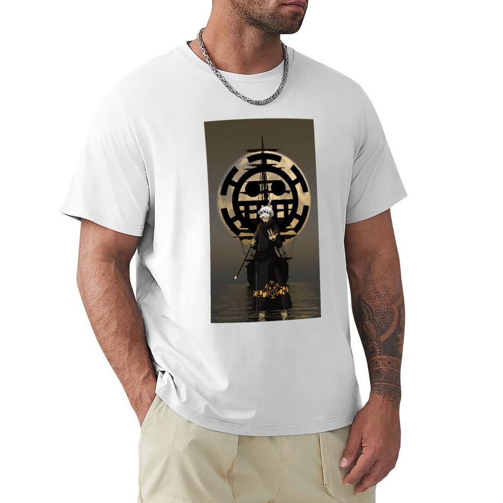 Speciell Present Trafalgar Law Gåva För Alla T-shirt kawaii kläder anpassad t-shirt herr grafiska t-shirts anime