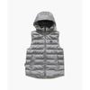 Munsingwear Women Hooded Heavy Vest Gray Mp422lwvo1