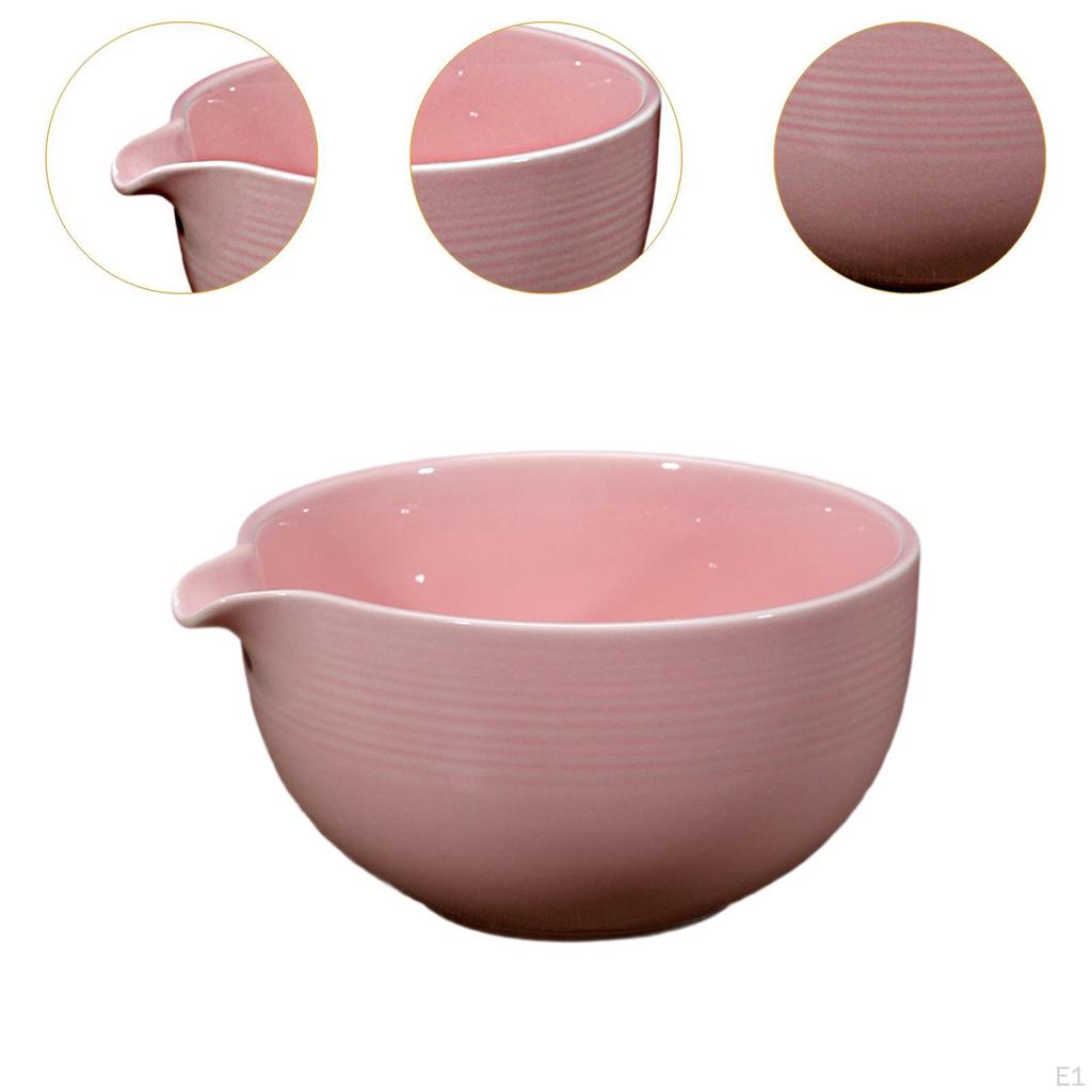560ml Ceramic Matcha Bowl for Tea Ceremony, Mixing Accessory