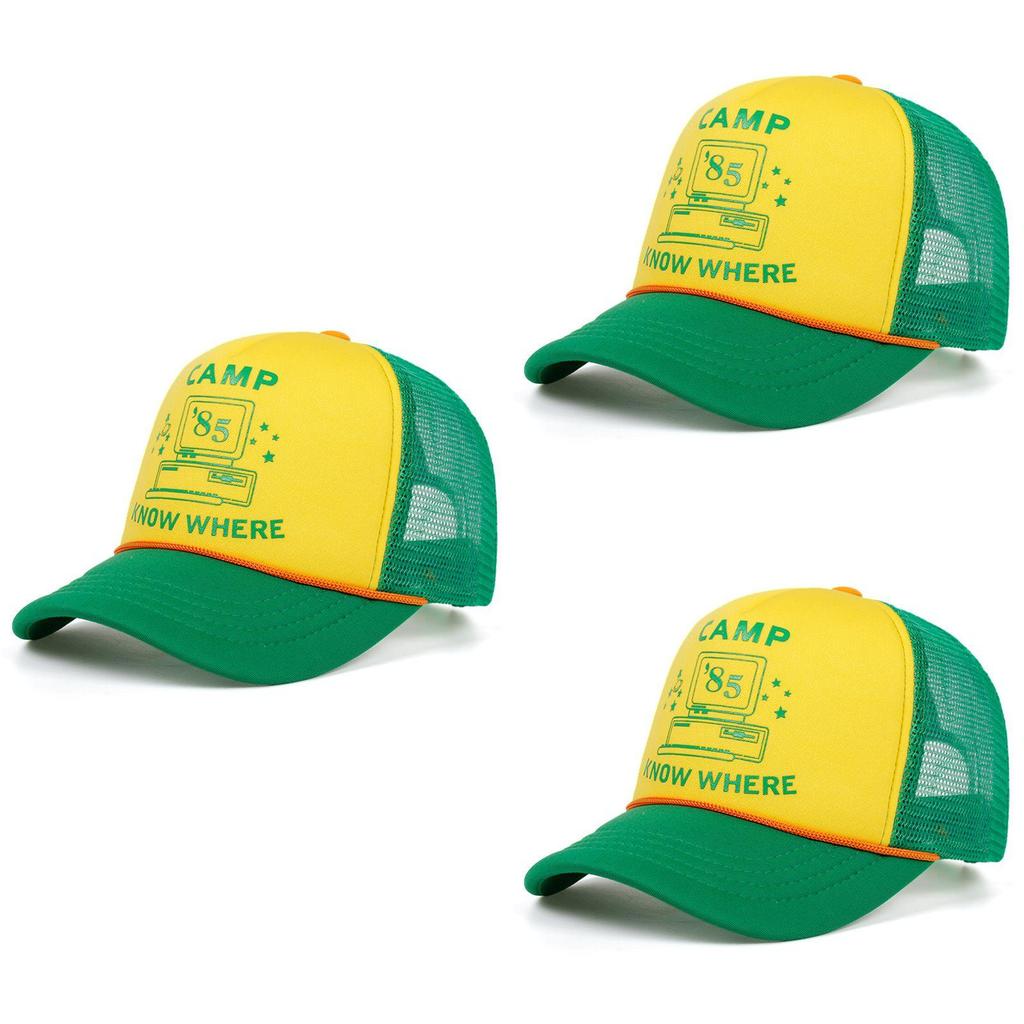 Limitierte Auflage Stranger Things Camp Baseballkappe Lustige Halloween-Neuheit Accessoires