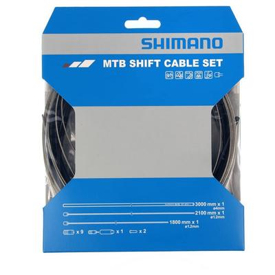 SHIMANO Repair Parts Shift Cable Set Stainless Steel MTB Black Shift Inner Cable Y60098023 One