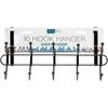 10 Hook Over the Door Organizer Rack Coats Towels Robes Accessories Durable Steel Storage Solution