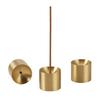 Handcrafts Brass Incenses Burners Multipurpose Incenses Stick Holder Stand and Ashes Catchers Tray for Meditations Room