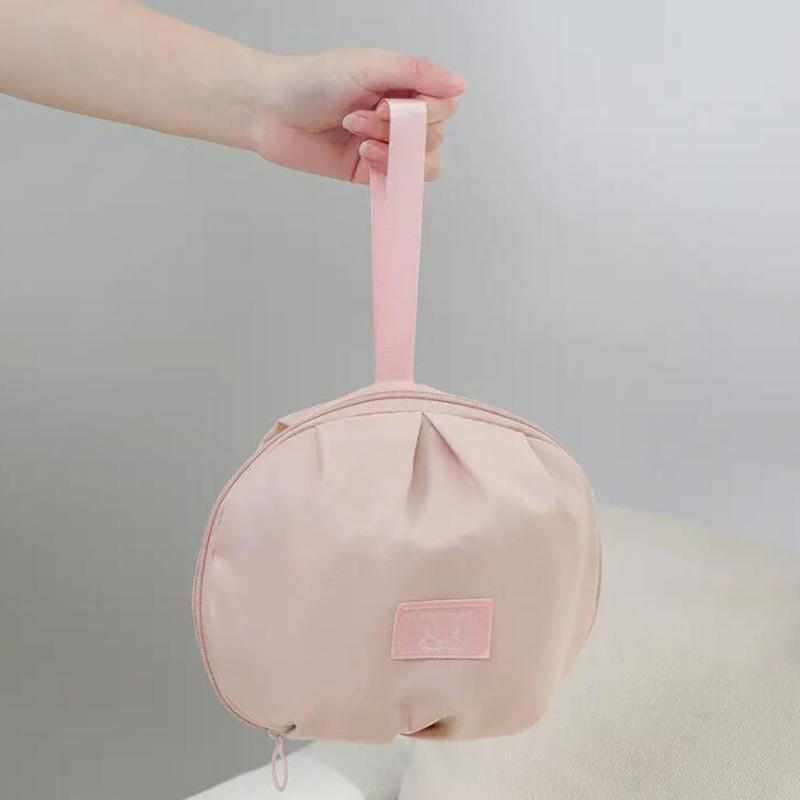 Dustproof with Handle Bra Underwear Organizer In Shell Shape Underwears Storage Bag Zipper Large Capacity Clothing Sorting Bags