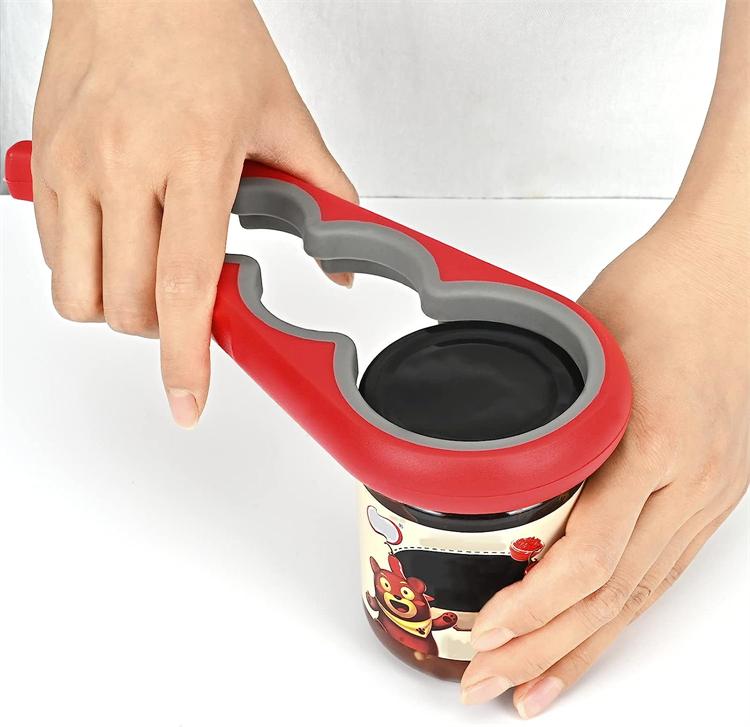 5 in 1 Multi Function Can Opener Bottle Opener For Weak Hands Kitchen Jar Opener Grippers for Opening Jar and Bottles YY027