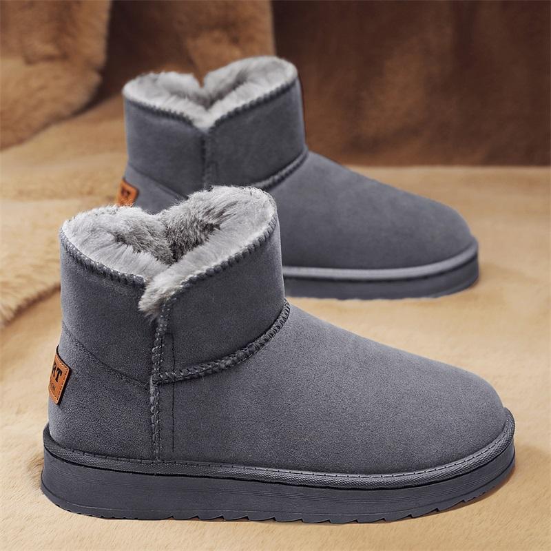 TUINANLE Neue klassische Mini-Schneestiefel. Kombination aus Schaffell Winter Modisch und Lässige Warme Stiefel
