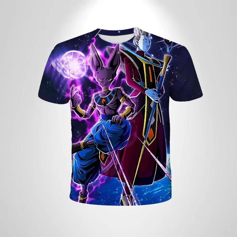 2026 Dragon Ball Z Super Saiyan Goku 3D Print T-Shirt Men Women Kids Anime Fans Streetwear Graphic Tee Summer Casual Tops