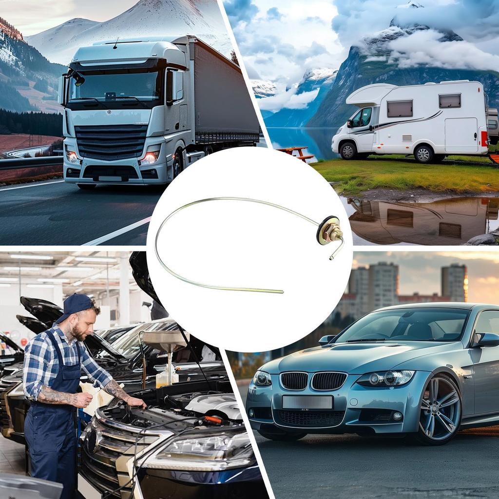 Parking Heater Oil Collector Tube Tight-Fit Automotive Repair Parking Heater Air Extractor Oil Pipe For Mechanics Owners