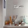 1pc Vintage Metal Sign "Happy Campers" 3.94" X 15.75"  Classic Decor for Indoors and Outdoors Home Road Trip and Holiday Decor