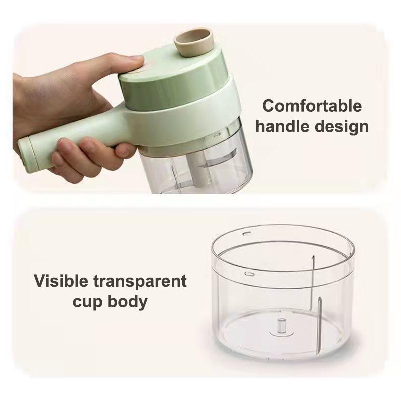 Processador de Alimentos Elétrico Carregamento Sem Fio Cortar Legumes Carne Para Uso Doméstico Ferramenta Portátil Máquina de Alimentos Complementares