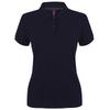 Henbury Womens/Ladies Micro Pique Polo Shirt