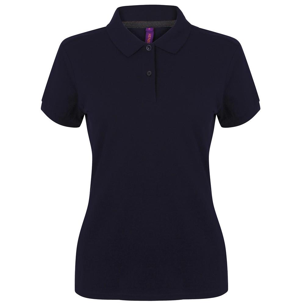Henbury Womens/Ladies Micro Pique Polo Shirt
