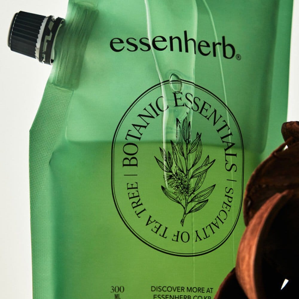 ESSEN HERB Tea Tree Deep Clean Scalp Hair Loss Care Shampoo Refill 300ml/Scalp Soothing