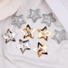 Korean Y2K Silver Star Hairpin - Versatile Metal Five-Pointed Star BB Clip Accessory