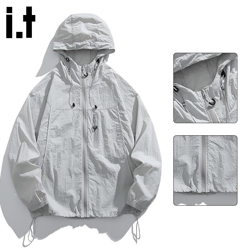 

CHOCOOLATEit Unisex Summer UV Protection Ice Silk Hooded Jacket L