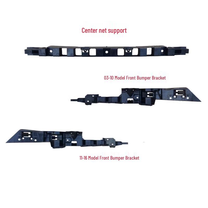 Volkswagen Phaeton Front Bumper Bracket, Support, Clip & Lug Guide