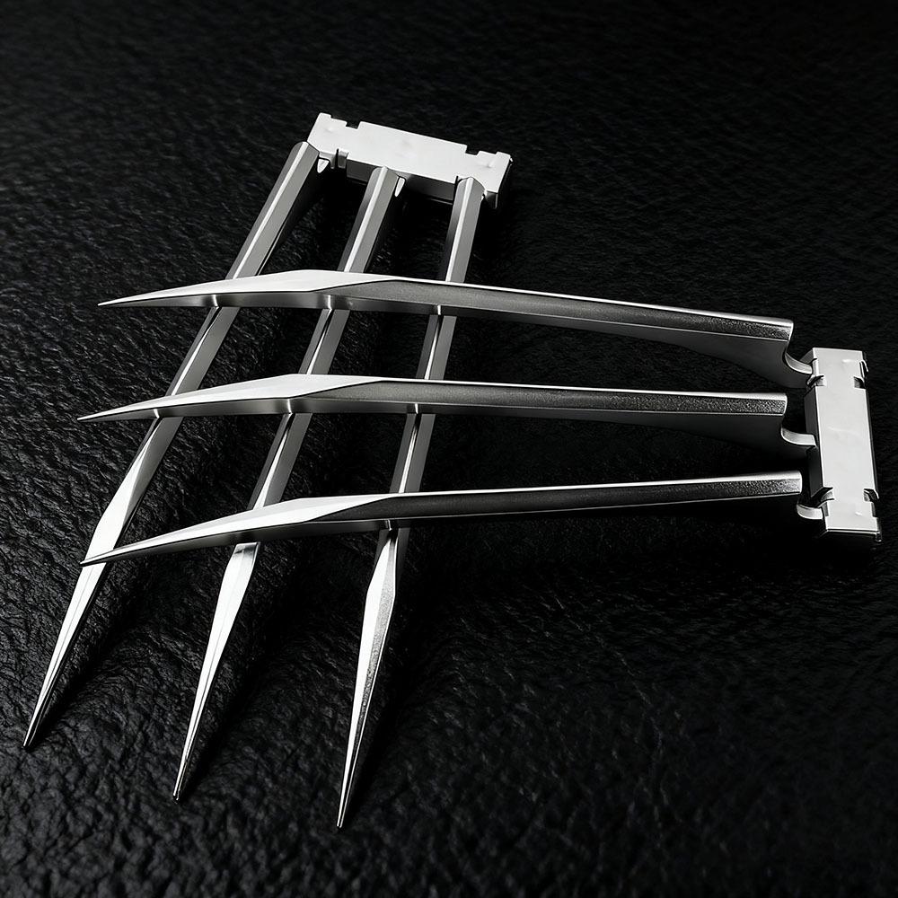 X-Men Wolverine Plastové drápy na ruku – Neostřený model vlčích drápů pro COS Nové.
