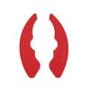 Aluminum Steering Wheel Paddle Shifter Extension For Lexus NX IS RC Red